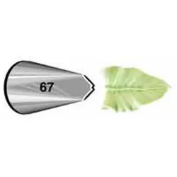 Dekorační špička LEAF  #67 CRD - Wilton
