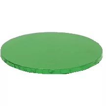Kulatá podložka pod dort zelená 30x1,2 cm - Decora