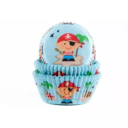 Košíčky na muffiny piráti 50ks - House of Marie
