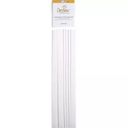 12 plastových tyčí pro patrové dorty O 4 MM x 30 CM - Decora