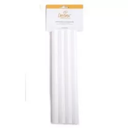 4 plastové výztuhy pro patrové dorty O 18 MM x 30 CM - Decora