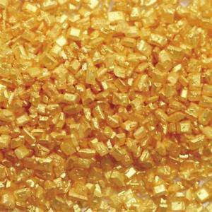 Zdobící cukr zlatý - Wilton