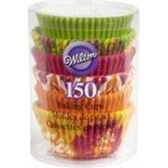 Standardní košíčky neon květiny 150 ks - Wilton