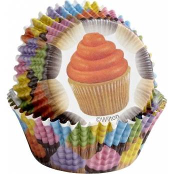 Barevné košíčky Cupcakes 36 ks - Wilton