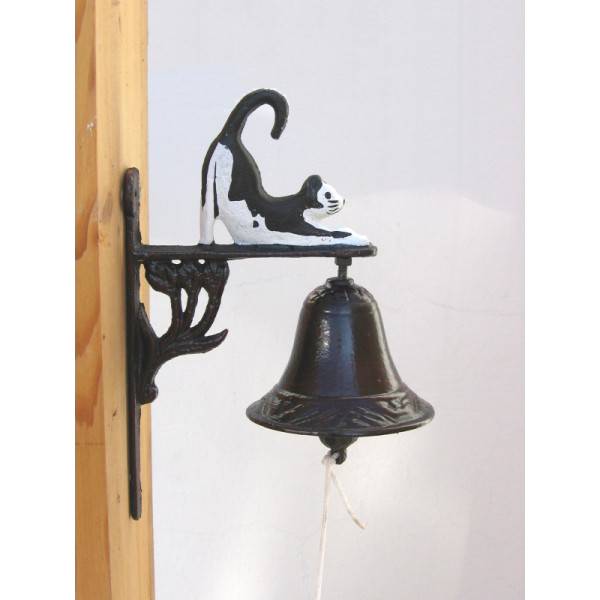 Zvonek s kočkou 22cm - IntArt