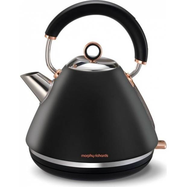 konvice Accents Rosegold retro Black MR-102104 Morphy Richards