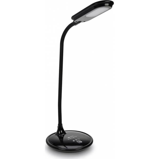 LED stolní lampička dotyková, 5W, 3 stupně jasu, 4100K, černá barva WO30-B Solight