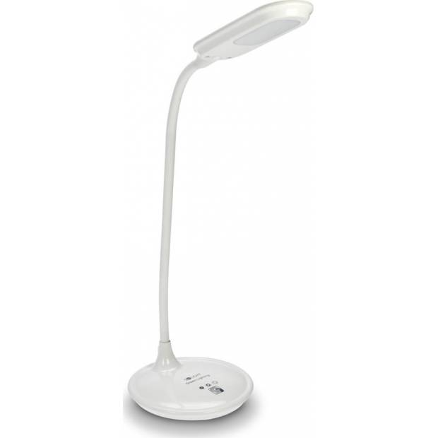 LED stolní lampička dotyková, 5W, 3 stupně jasu, 4100K, bílá barva WO30-W Solight
