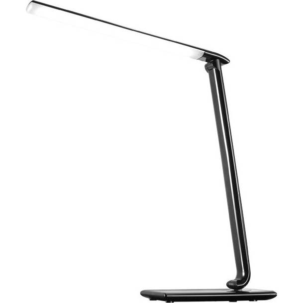 LED lampa WO37-B stolní stmívatelná, 12W, volba teploty světla, USB, černý lesk WO37-B Solight