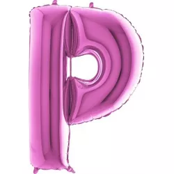 Nafukovací balónek písmeno P růžové 102 cm - Grabo
