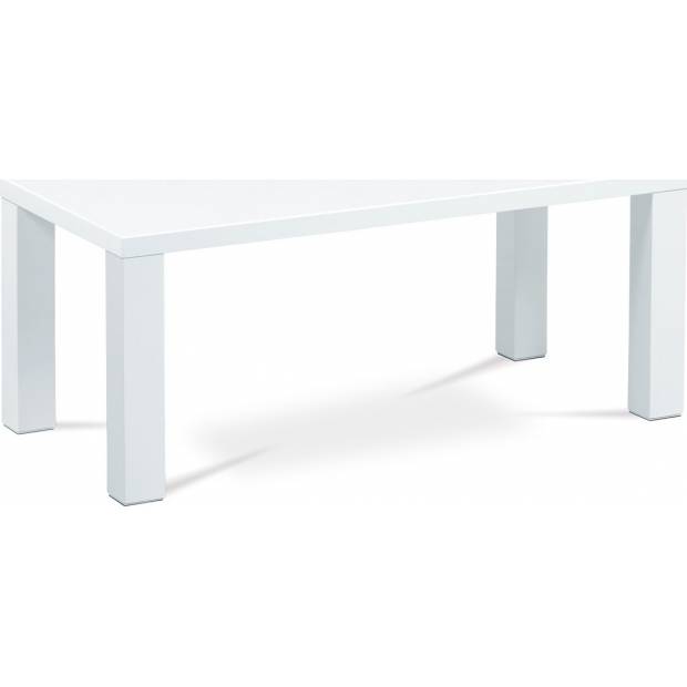 Konferenční stolek 120x60x50, vysoký lesk bílý AHG-502 WT Art