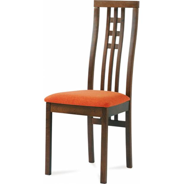 Jídelní židle BEZ SEDÁKU masiv buk, barva ořech BC-12481 WAL Art