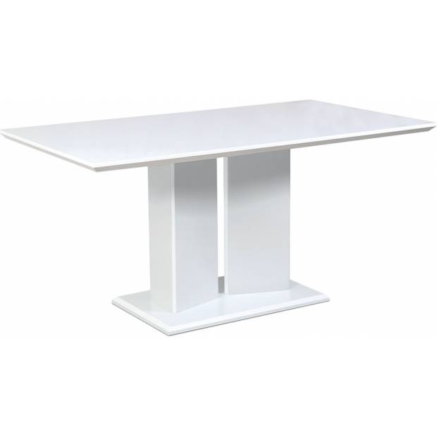 Jídelní stůl 160x90 cm, bílý mat HT-307 WT Art