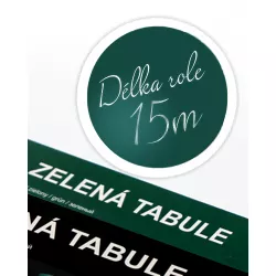 Zelená nalepovací tabule 45cm x 15m - Nalepovací tabule