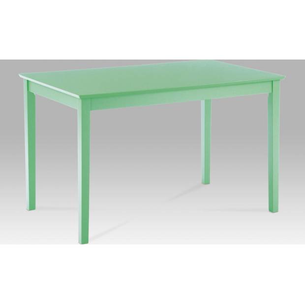 Jídelní stůl 120x75 cm, zelená YAT676 GRN Art
