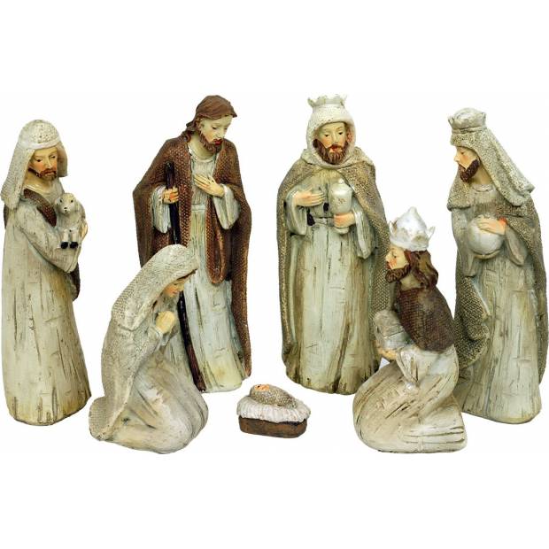 Betlém -figurky polyresinové, 7kusů v setu AND723132 Art