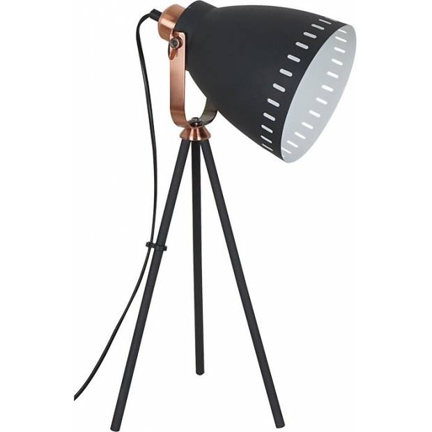 stolní lampa Torino, trojnožka, 52cm, E27, černá WA002-B Solight