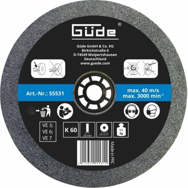 Brusný kotouč 175 mm/K60 55531 GÜDE