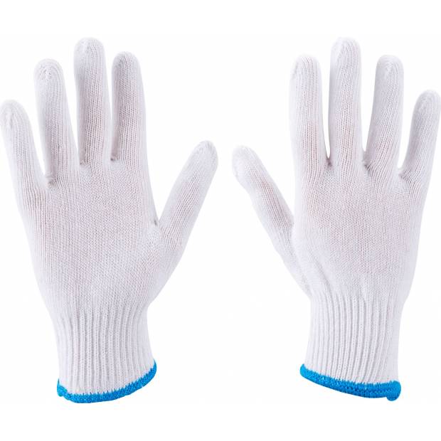rukavice bavlněné s česanou vnitřní stranou, velikost 10
