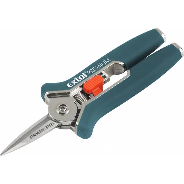 nůžky zahradnické přímé, mini, 153mm, NEREZ 8872115 EXTOL PREMIUM