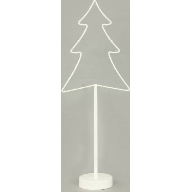 Stromeček, vánoční kovová dekorace s LED světlem AN130 Art
