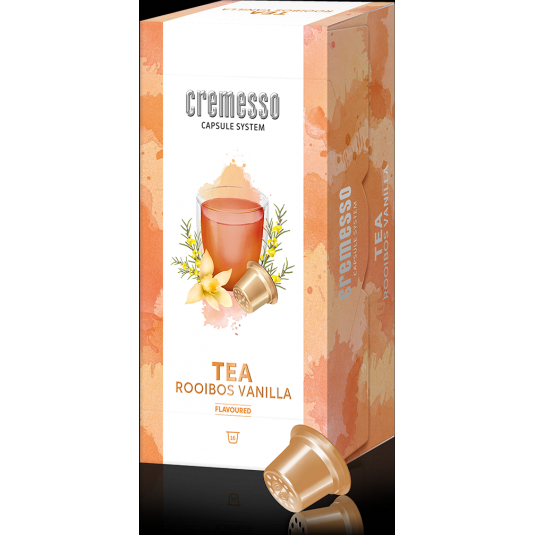 čaj rooibos vanilka 16 ks 2000768 Cremesso