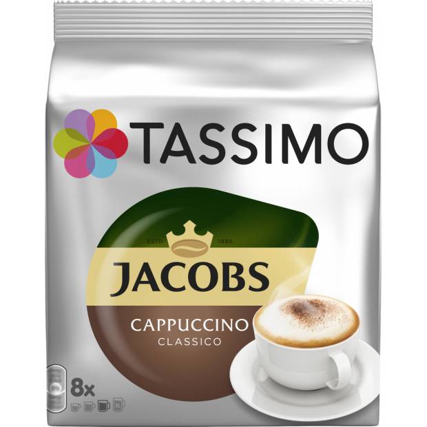 CAPPUCCINO (NÁPLŇ) JACOBS KRÖN. 40026746 TASSIMO