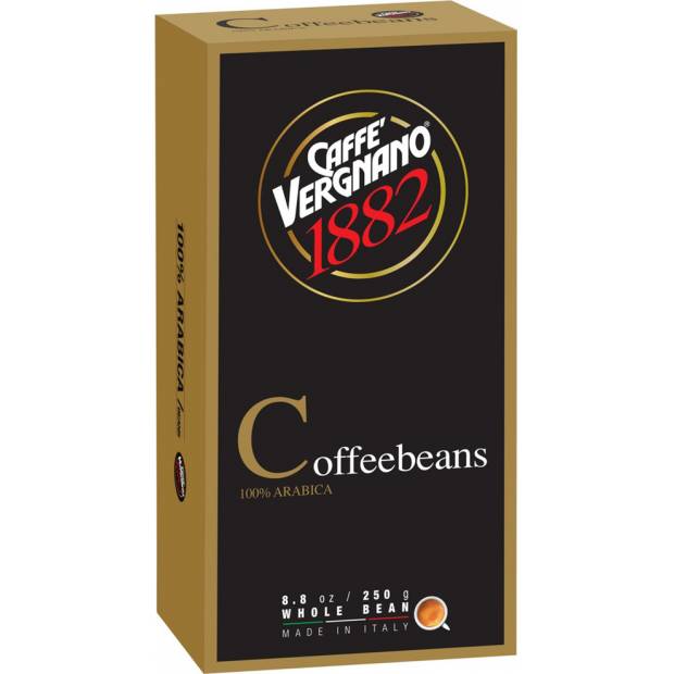 100% ARABICA 250G ZRNKOVÁ KÁVA VERGNANO 41004096 CAFFÉ VERGNANO