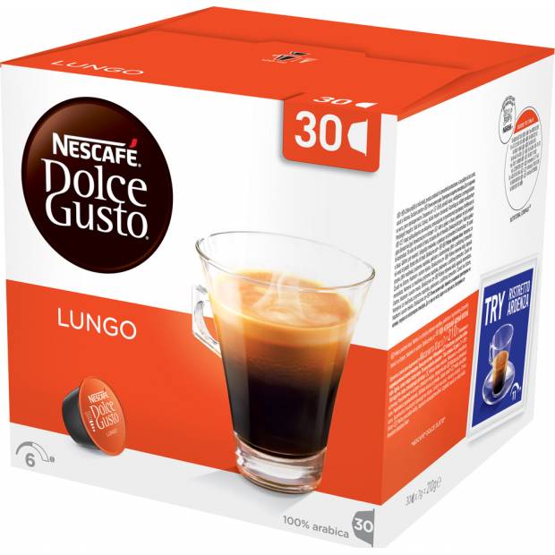 DOLCE G. Caffé Lungo 30 kapslí NESCAFÉ 41005725 NESTLE