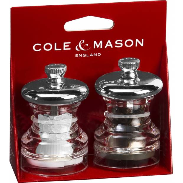 Cole & Mason PO3 dárková sada, mlýnek na sůl a pepř, 65mm H3023180 DKB Household UK Limited
