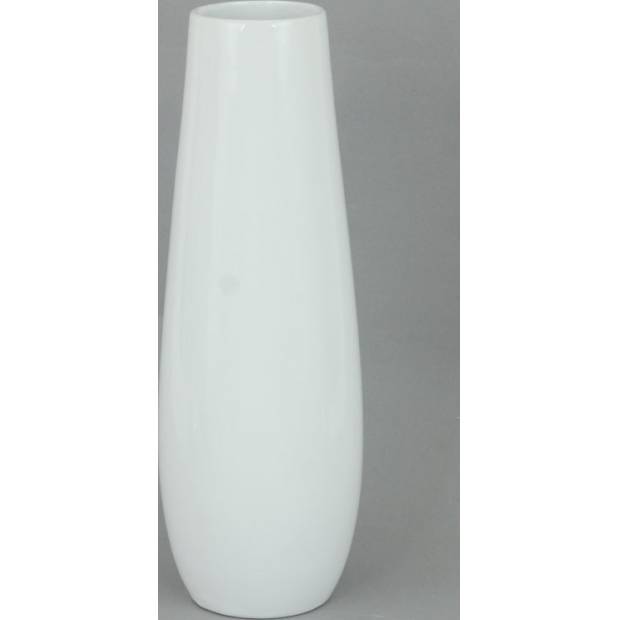Váza keramická bílá HL842116 Art
