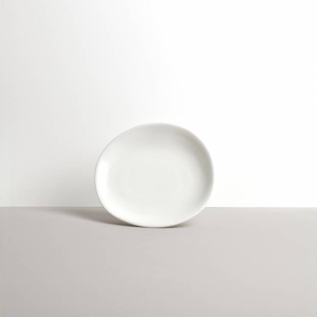 Předkrmový talíř nepravidelný Modern 17 cm bílý C6327 MIJ