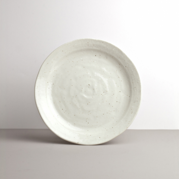 Mělký talíř 24 cm bílý C7213 MIJ