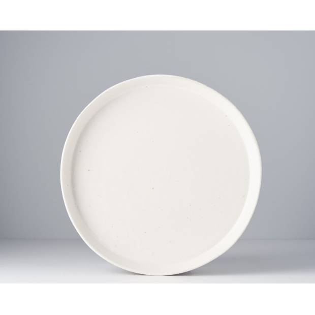 Velký mělký talíř s vysokým okrajem Craft White 25 cm C7590 MIJ