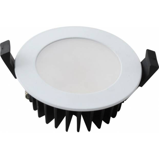 LED podhledový panel s krytím IP44, 10W, 800lm, 4000K, kulaté WD139 Solight