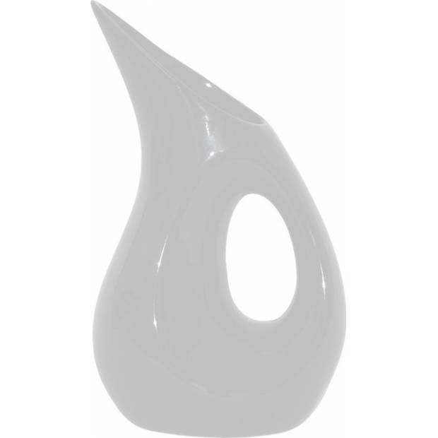 Váza keramická bílá HL667115 Art
