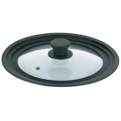 Poklice univerzální 22 - 26cm CONCETTA sklo / silikon - Kela