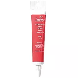 Gelová barva 14g červená - Decora