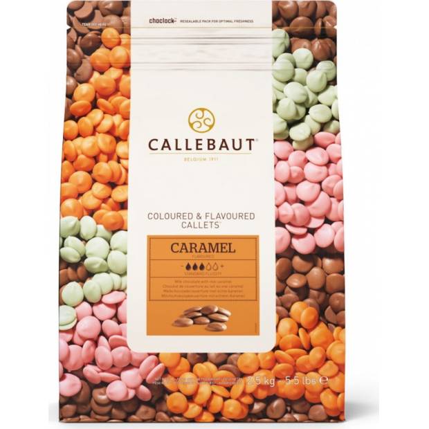 Karamelová čokoláda pecky 2,5Kg - Callebaut