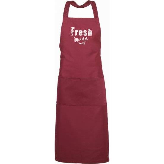 Fresh kuchyňská zástěra - vínová FIM001 Fresh cook