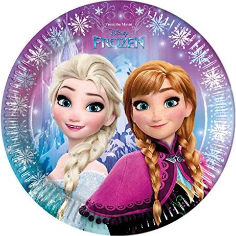 Disney Frozen - párty talíře 23cm (8ks) - Alvarak