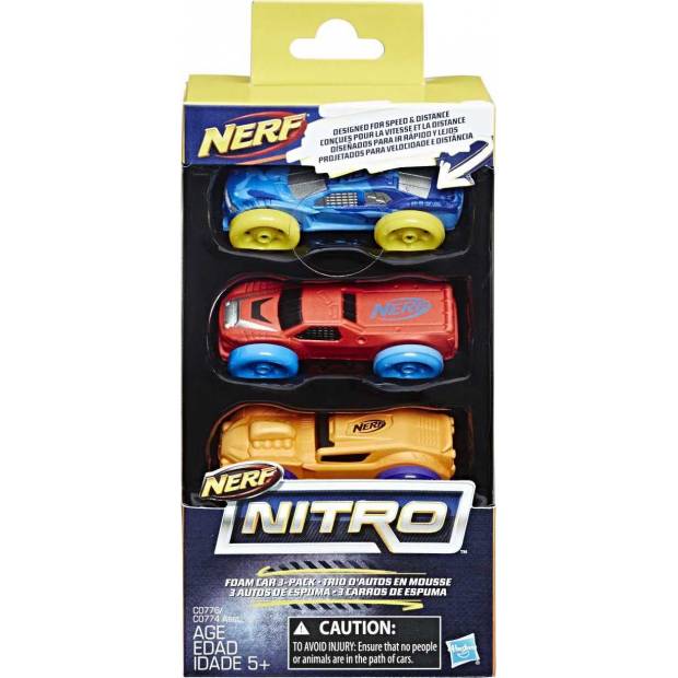 Nerf Nitro náhradní nitro 3 ks asst 14C0774 Hasbro