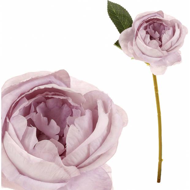Růže, barva světle fialová. Květina umělá. VK-1276 Art