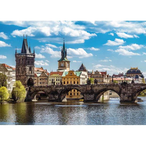 Praha: Pohled na Karlův most 1000 dílků 2419742 Ravensburger