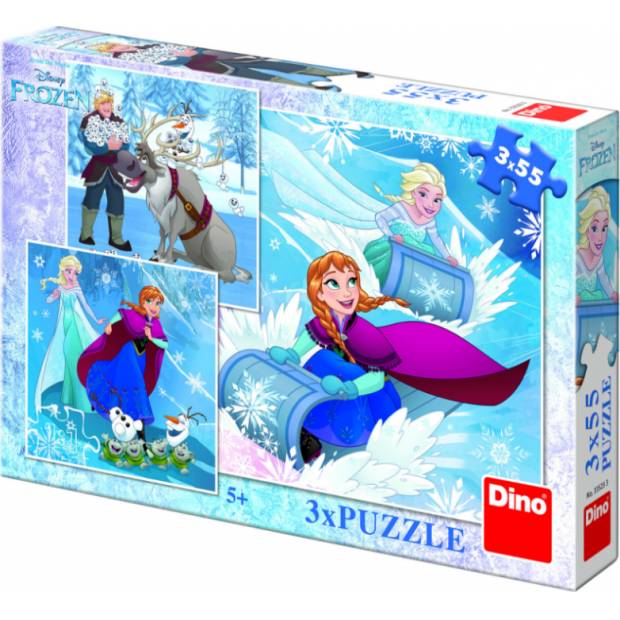 WD Frozen: Zimní radovánky 3x55D 32335233 Dino