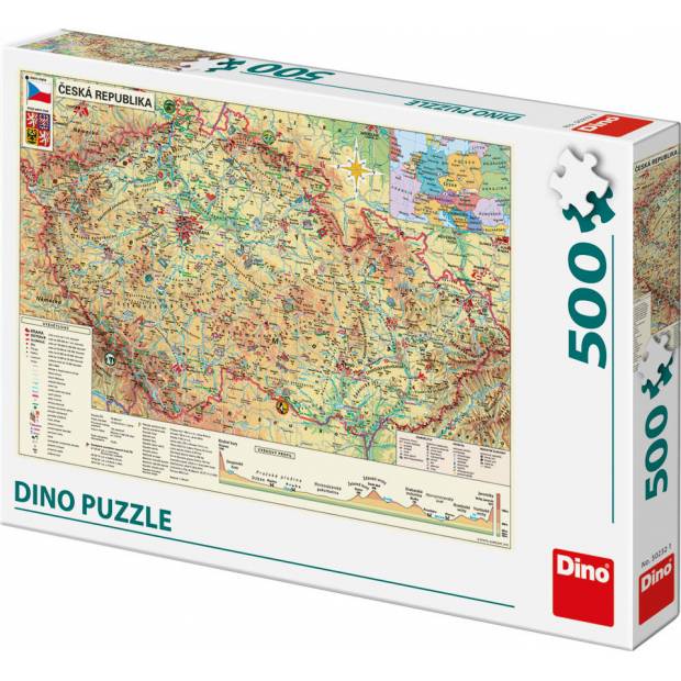 Mapa české republiky 500D 32502321 Dino