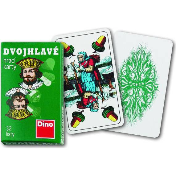 Hrací karty dvouhlavé 32605213 Dino