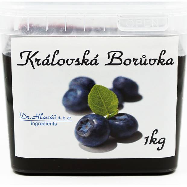 Královská BORŮVKA 1kg - Dr. Hlaváč