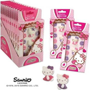Cukrová dekorace na dort Hello Kitty 1 balení - Gunthart