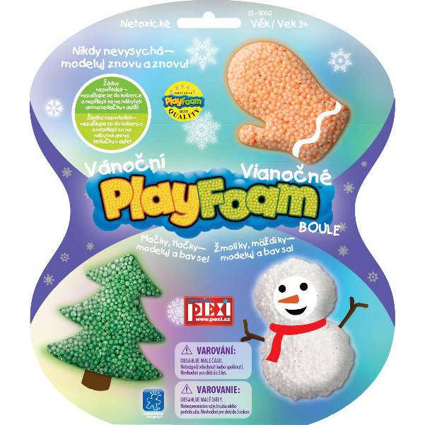 Modelína PlayFoam Boule- Vánoční set 35EI9002 Pexi